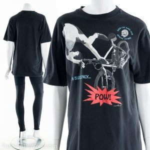 BMX Bike T-shirt 90s FUNNY BMX shirt