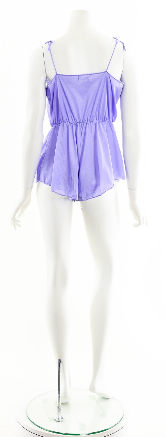 Purple Lace Bodysuit Romper Onesie - image 7