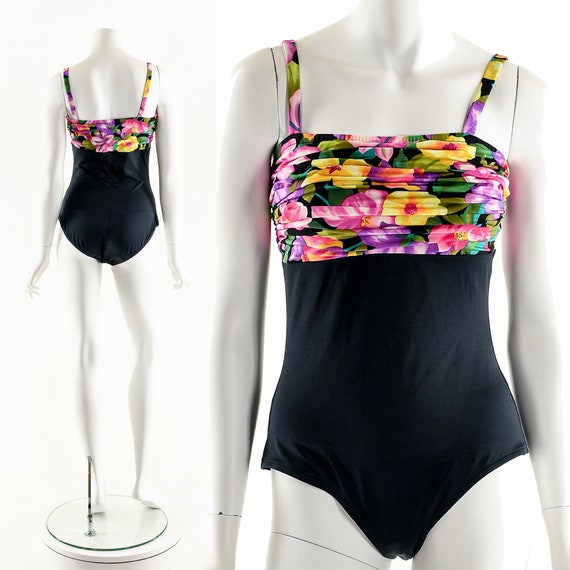 Vintage One Piece Swimsuit,Vintage 80’s Swimsuit,… - image 1