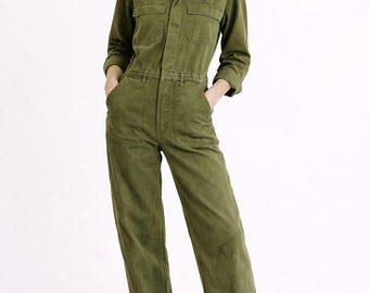 Military Issue Green Jumper 70s