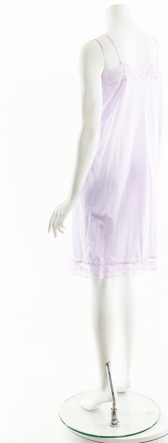 Lavender Purple Lace Slip Dress - image 8