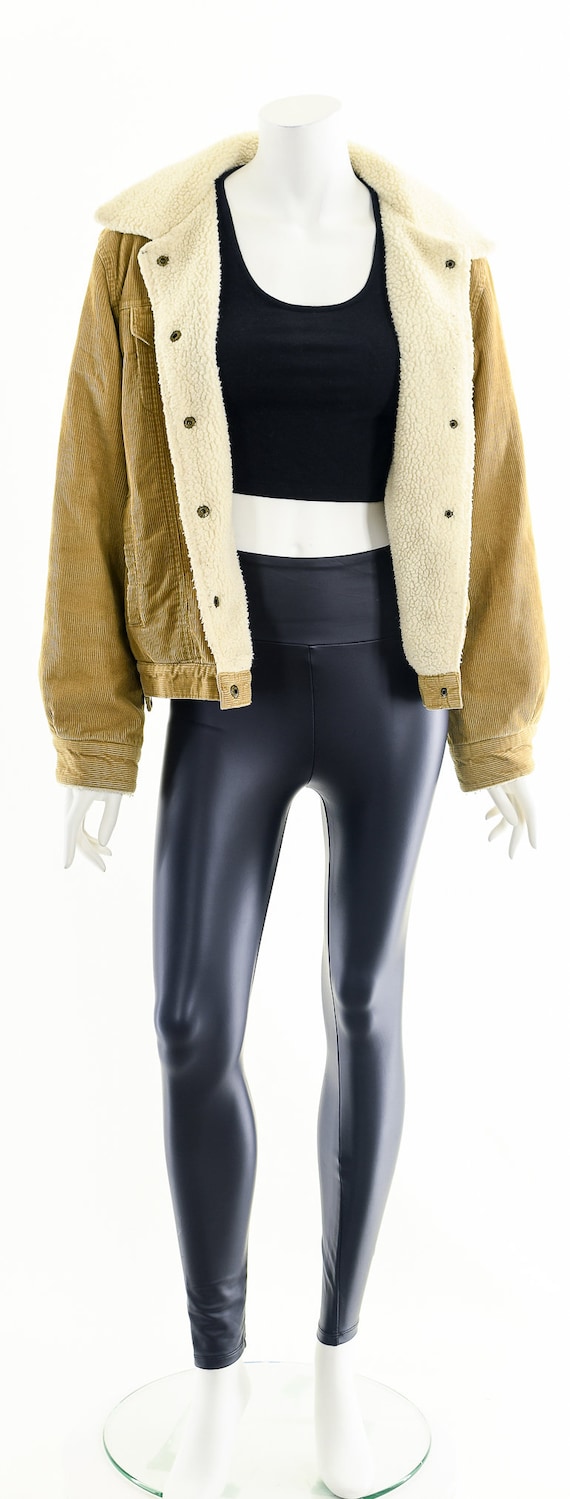 Corduroy Sherpa Workwear Jacket - image 4