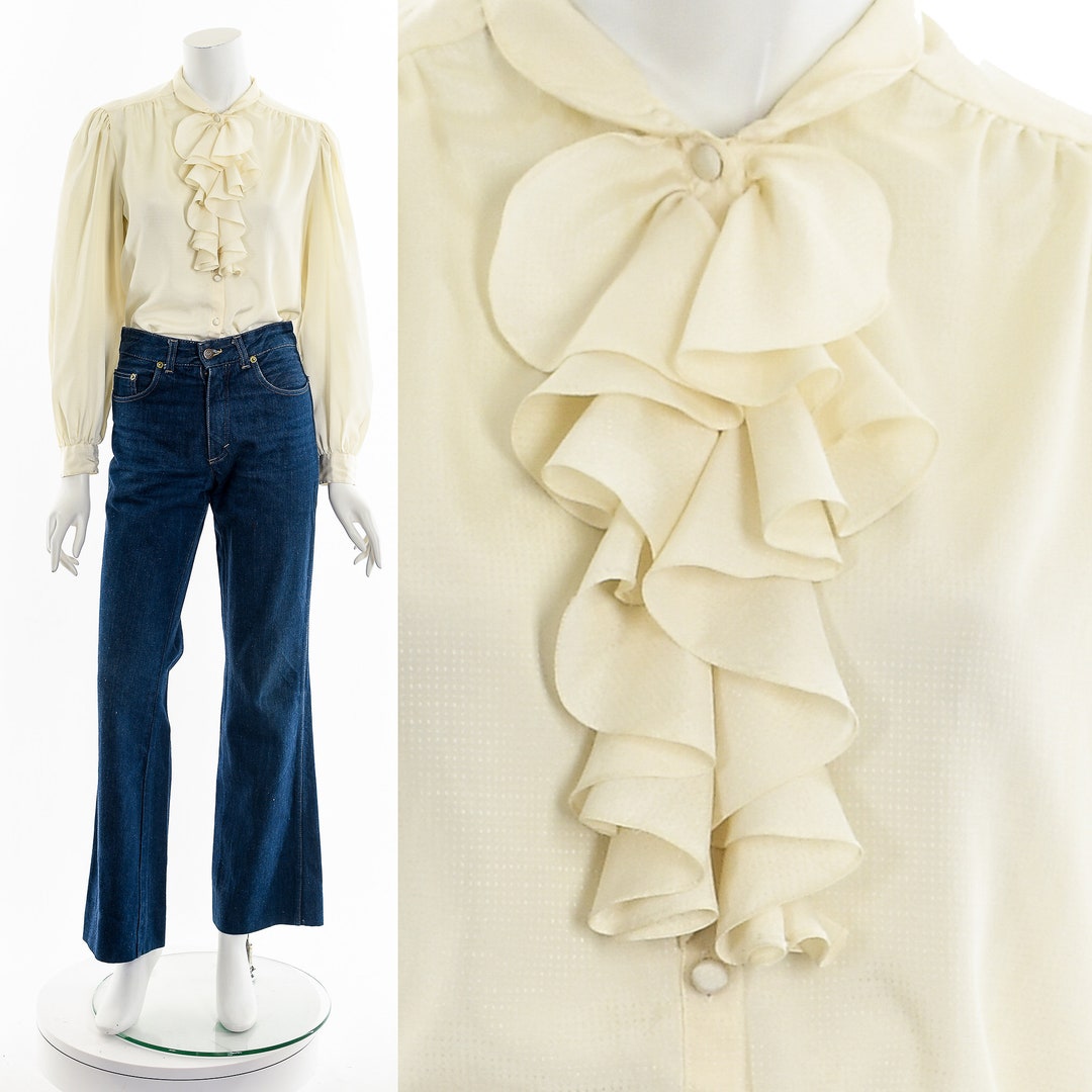 épine double ribbon frill blouse White épine double ribbon frill blouse White épine double ribbon