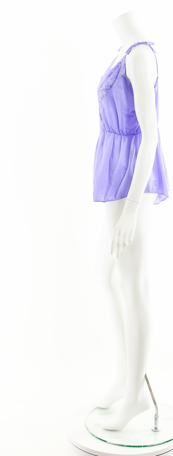 Purple Lace Bodysuit Romper Onesie - image 9