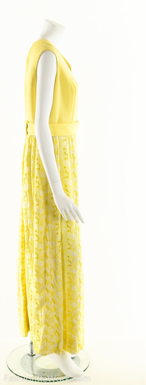 Yellow Daisy Dress,Daisy Lace Dress,Sunny Yellow Dres… Gem