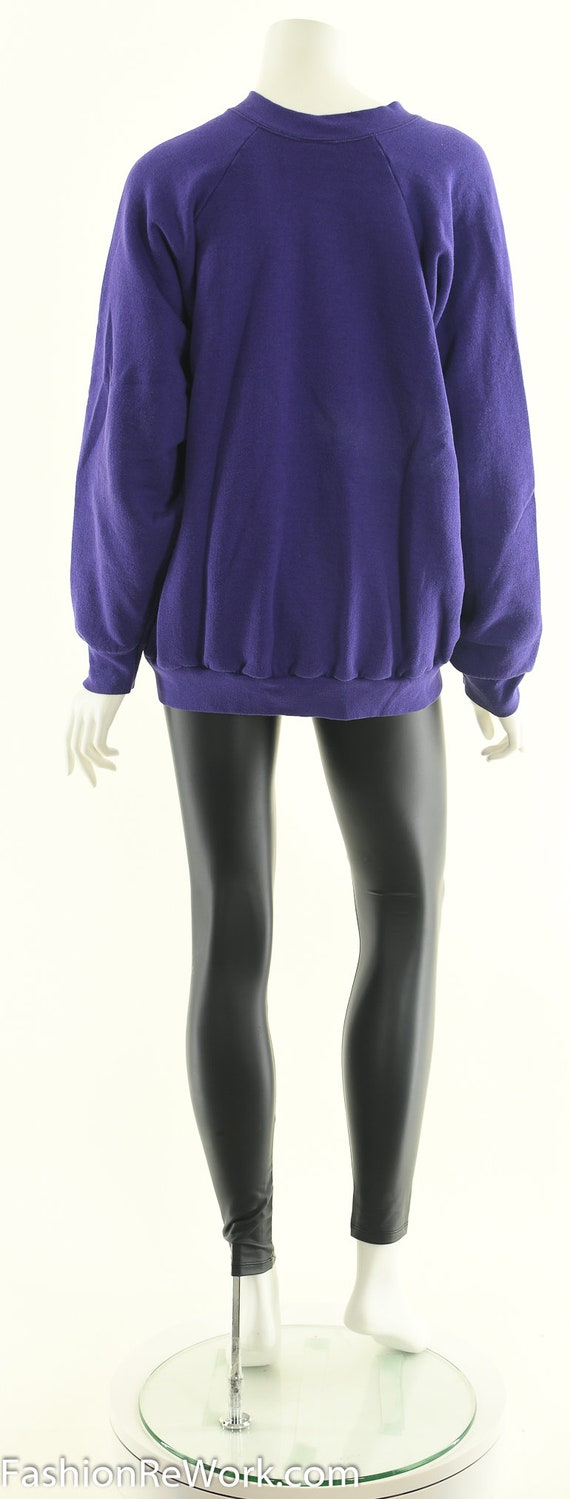 Purple Oversize Comfy Crewneck - image 7