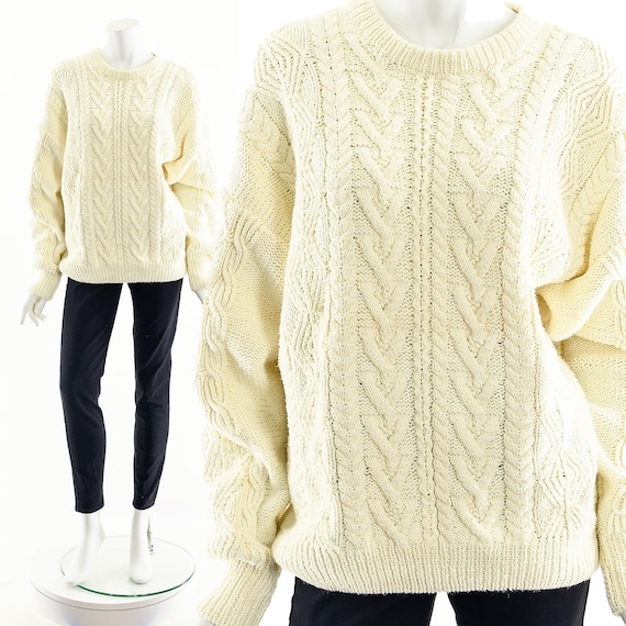 Fisherman Sweater cable knit sweater View 2