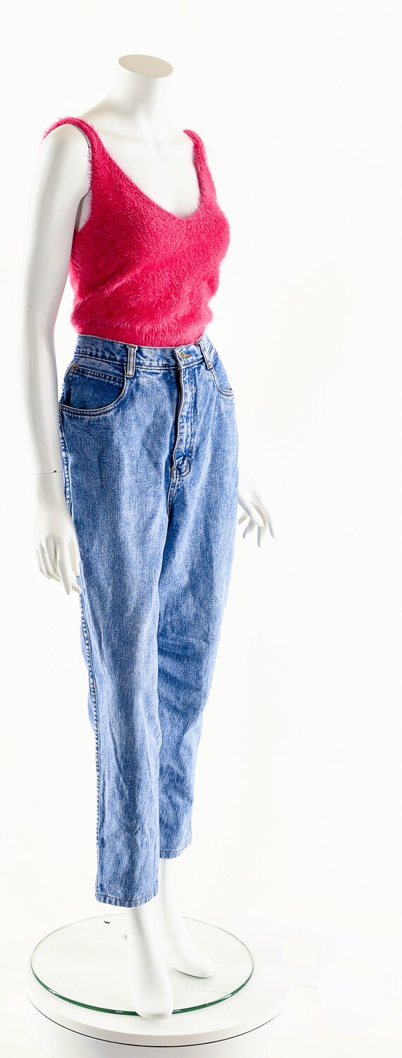 Vintage Mom Jeans,Bill Blass Denim,Acid Wash Jean… - image 3