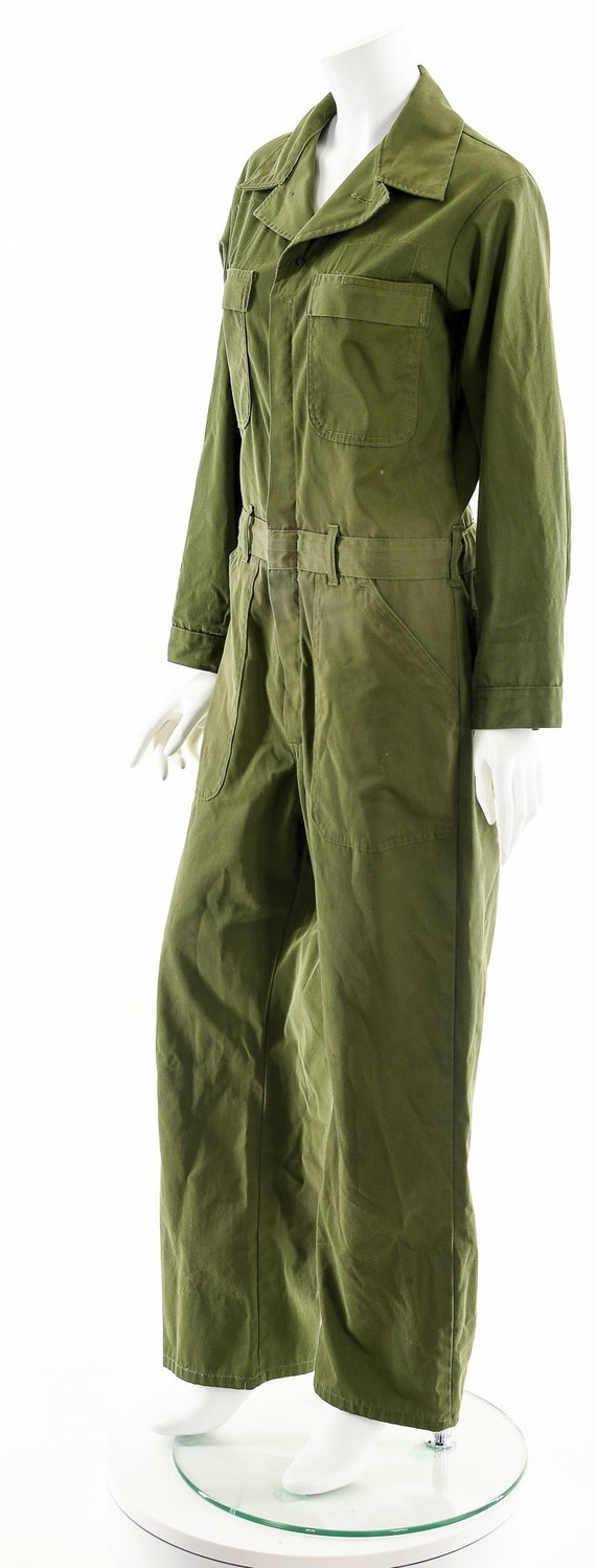 Green Workwear Coverall Jumpsuit,Military Issue J… - image 10