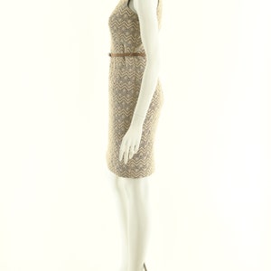 Crochet Lace Dress,Vintage Crochet Dress,Hand Crochet Dress,Knit Shift Dress,Mod Retro Dress,Vintage Pencil Dress,Bodycon Feminine Dress image 9