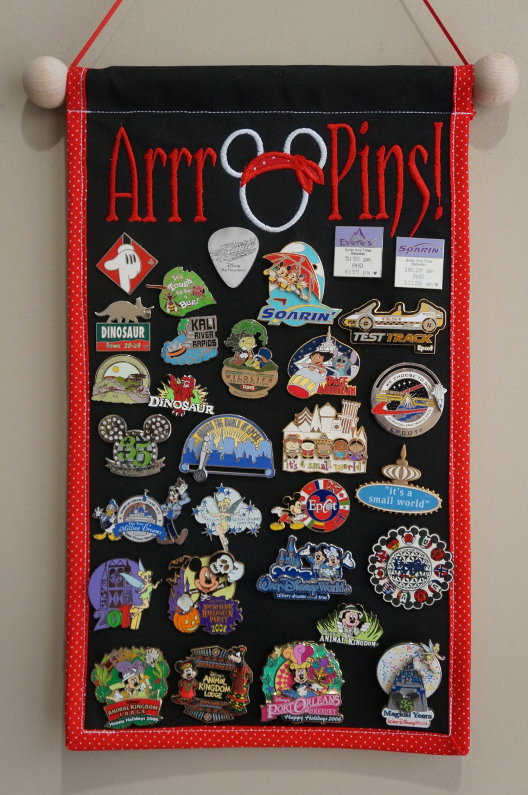 Arrr Pins! Pirate - Trading Pin Display - Pin Holder - Etsy
