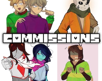 Digital Art Commisions!! [custom, ych]