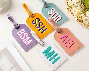 Etiqueta de equipaje personalizada: Regalo de viaje, detalle para bodas, regalos de Navidad