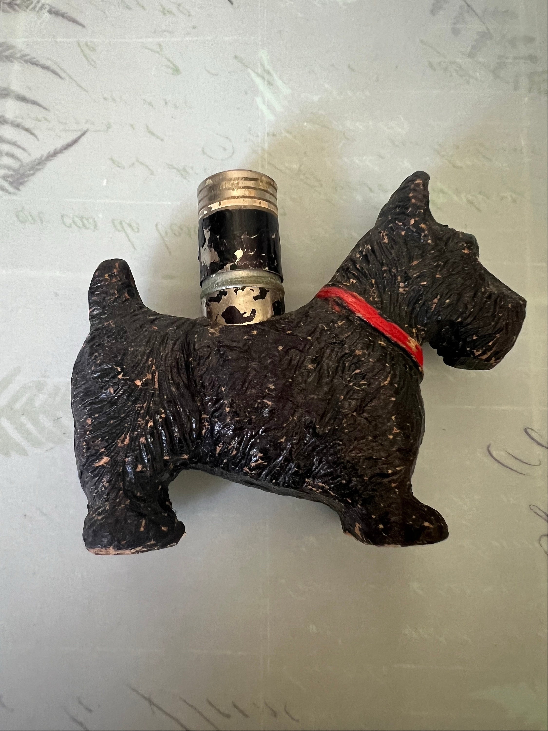 Vintage 1940s Scottie Dog Lighter: Strikealite Collectible - Etsy