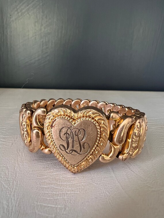 Vintage American Queen Sweetheart Expansion Bracelet … Gem