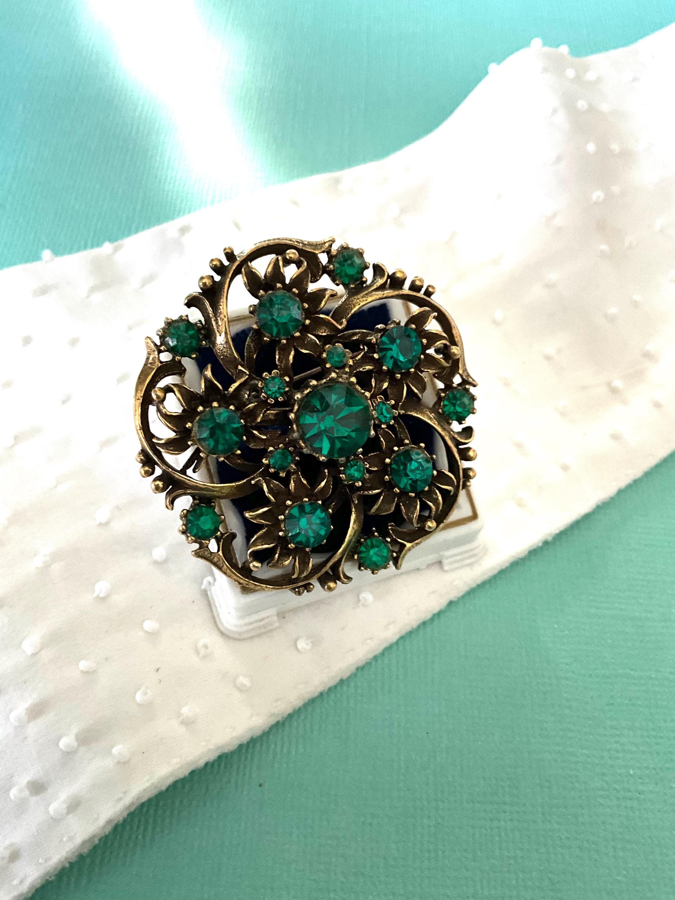 Vintage Silver Ship Brooch - Etsy