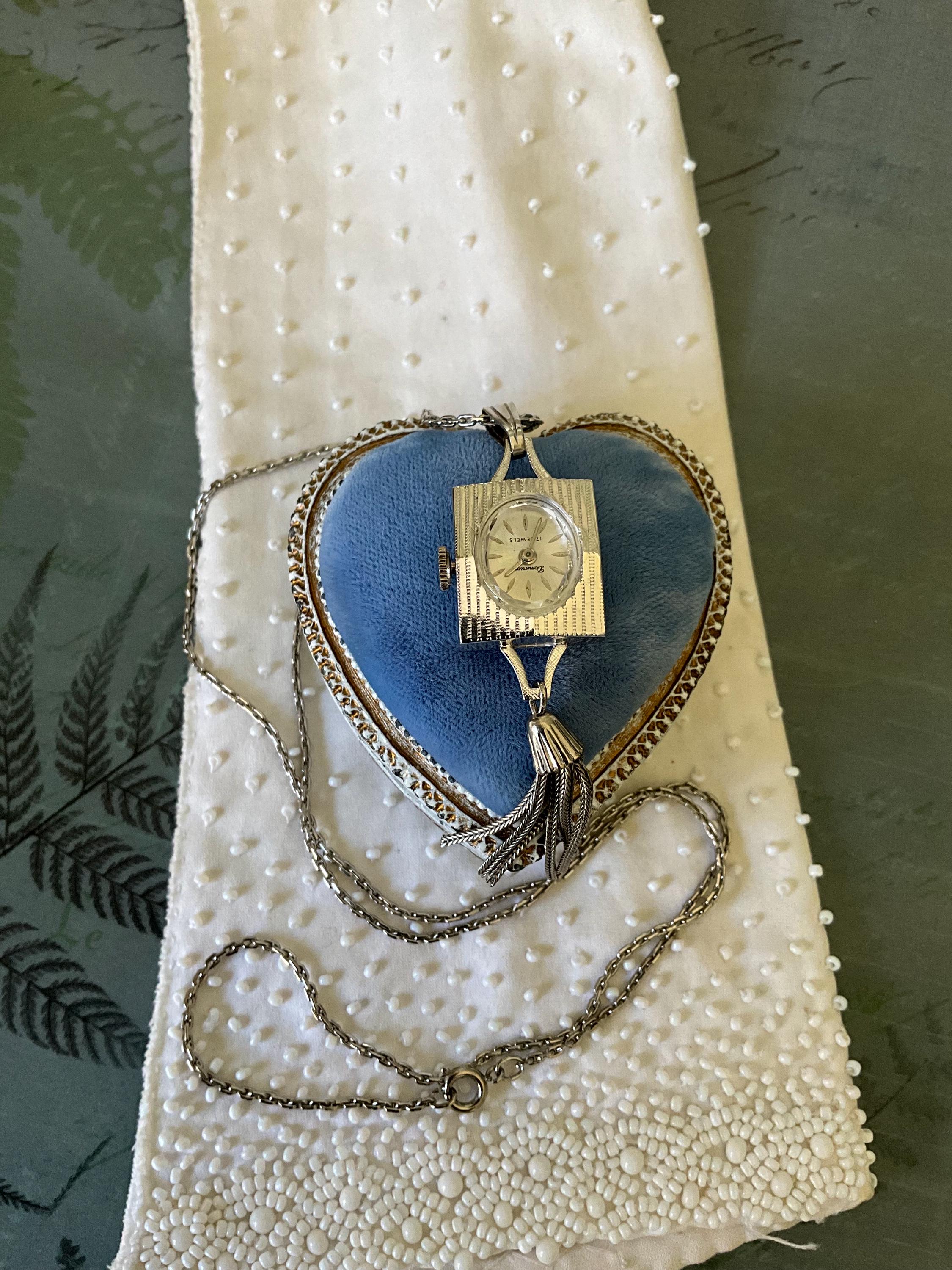 Vintage Dominion 17jewel pendant watch Fabulous vintage Jubilee Pocket, Purse or Pendant watch 17  main image 4