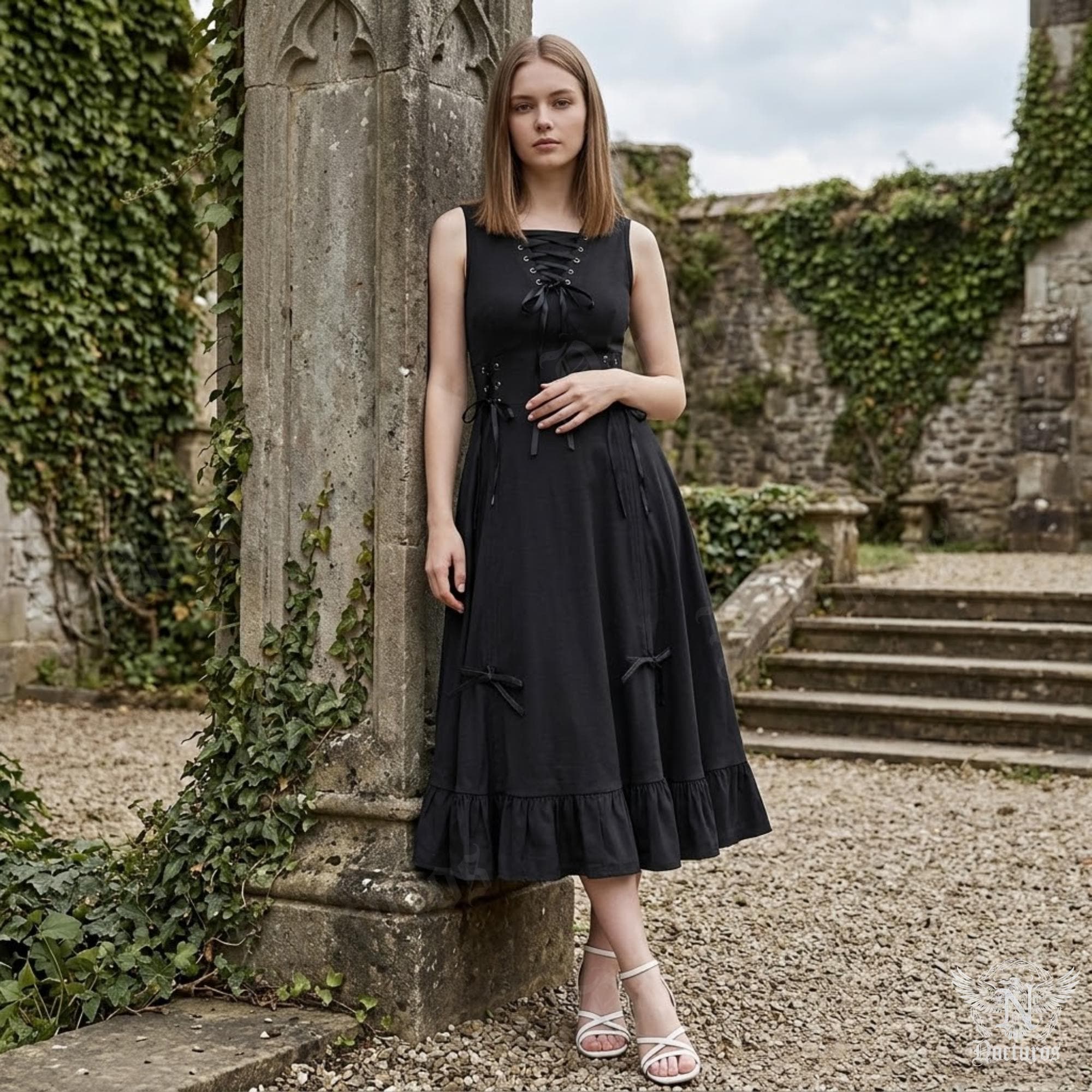 goth graduation dress Gothic Prom Dresses Trumpet Sleeves Feature goth graduation dress graduation portraits
