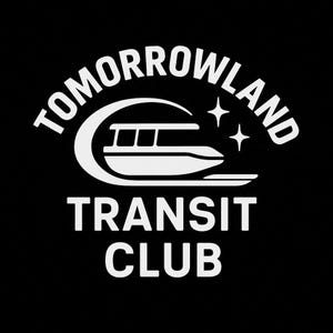 Tomorrowland Transit Club SVG | Retro Futuristic Ride Shirt Design | Cricut Cut File | Park Vibes SVG