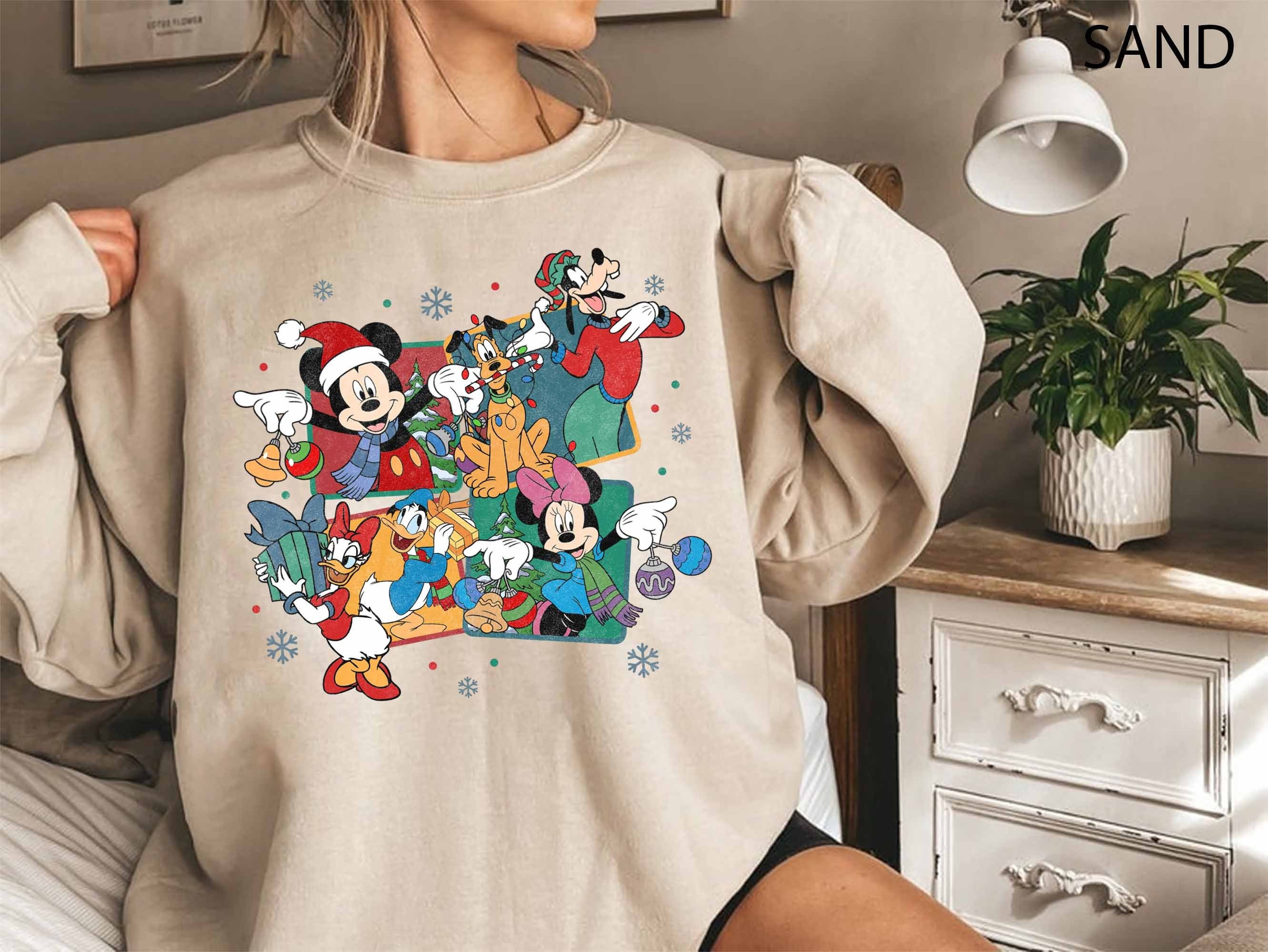 Mickey Mouse Christmas Sweater - Etsy UK