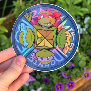 1987 Ninja Turtle Stickers