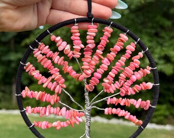 Handmade Tree of Life | Wall Hanging | Beaded Tree | Boho Décor