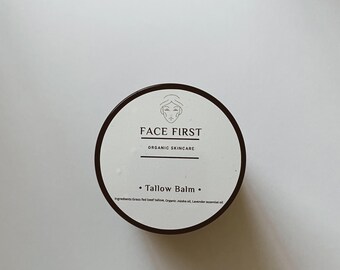 Skincare organic moisturizer tallow