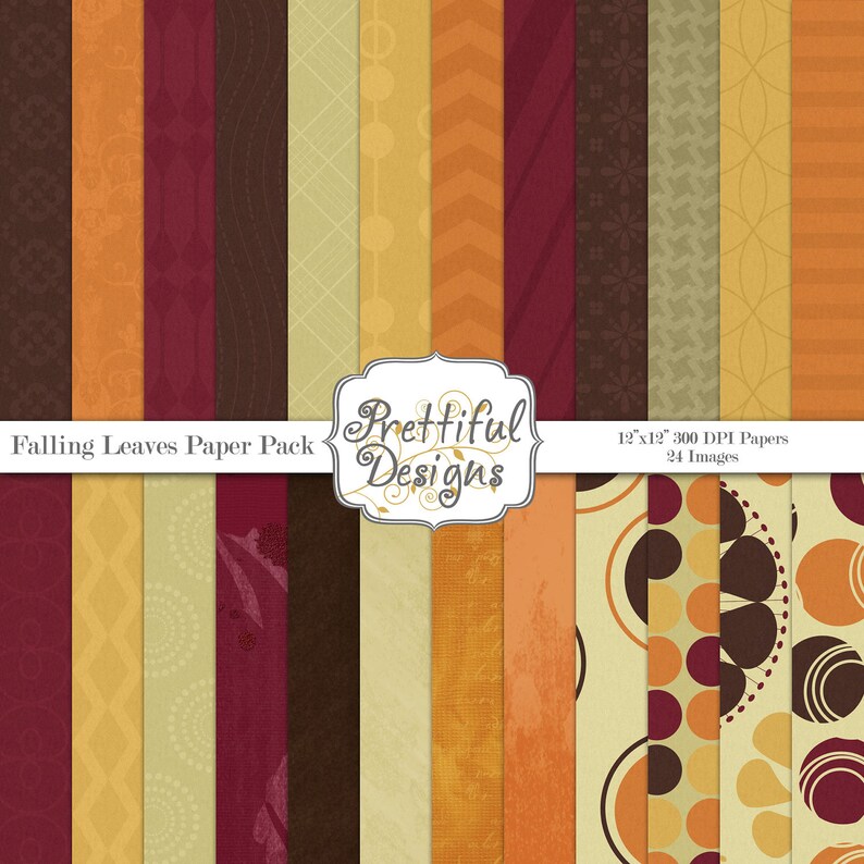 Metallic,Texture Papers Fall Foil Digital Paper Crumpled Foil Autumn Digital Paper Digital Paper Pack Digital Backgrounds Scrapbooking