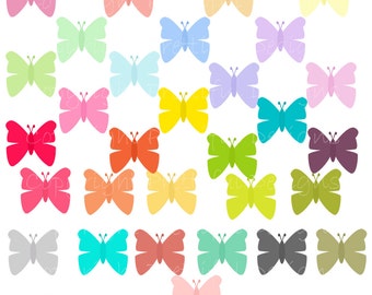 Clip Art Butterfly Clip Art Scrapbooking Invitations Paper Goods Card Making Butterflies