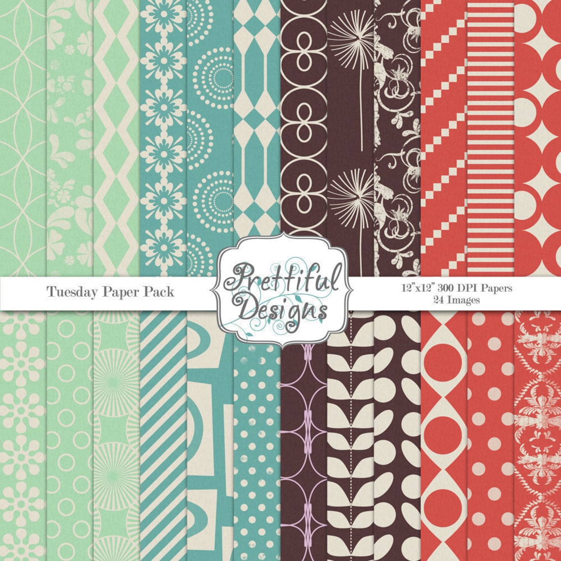 Backgrounds, Digital Backgrounds, Pattern Digital Paper Etsy