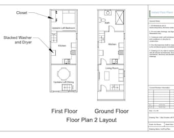 Shed to Home Conversion Floor Plan: 12x40 DIY Cabin Design (PDF & AutoCAD File)