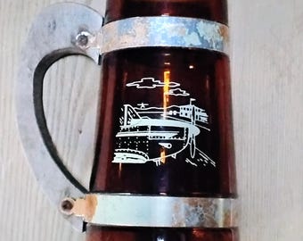 Taza deportiva vintage de los años 60