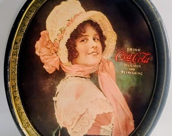 Bandeja vintage de Coca Cola de 1905.