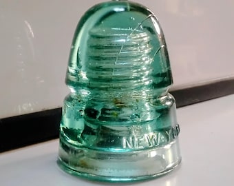 Aislante vintage tipo colmena, color aguamarina, estándar.