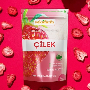 Sekafarm Freeze Dried Strawberry 20 Gram