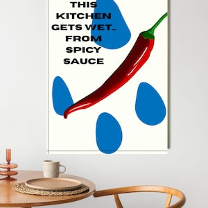 KITCHEN SPICY POSTER