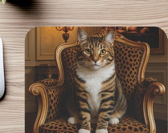 Mauspad Katzendesign, Mauspad lustige Bilder, Mauspad süße Katze, Lustiges Mauspad für die Arbeit und für Kollegen, lustiges Katzenmauspad, Mousepad