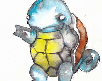 Squirtle - Matte Print