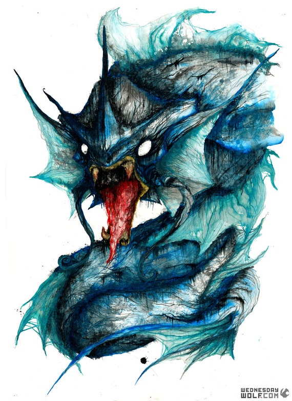 Gyarados' Mega Evolution: Garydos  Pokemon, Pokemon gyarados, Pokemon fan