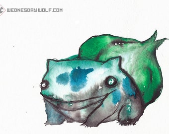 Bulbasaur - Matte Print