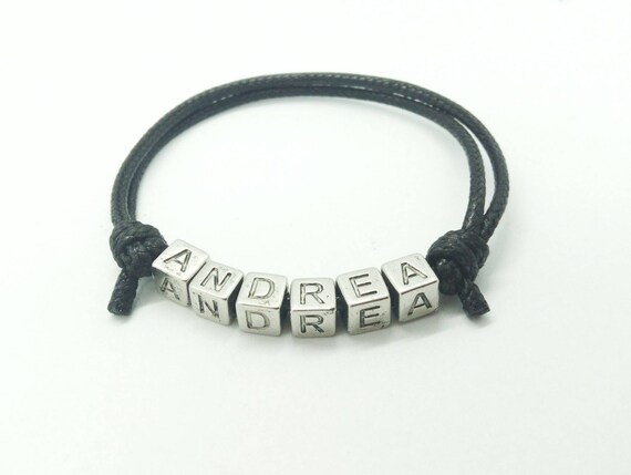 personalised bracelets with children's names
