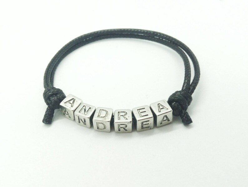 personalised children's name bracelets
