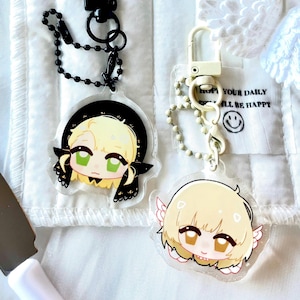 Delicious in Dungeon-keychain/Marcille/Falin/crystal acrylic