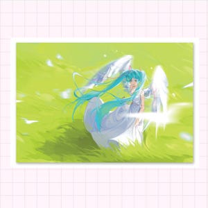 Miku Art Prints/illustration prints/4x6 postcards/fanart, anime