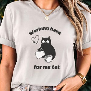 Funny Cat T Shirt - Gift for Cat Lovers - Cute Cat T Shirt - Silly Kitten Shirt - Cat Meme Shirt