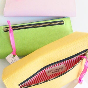 Nachhaltige Brieftasche Frauen, Nachhaltige Geldbörse, Umweltfreundliche Brieftasche Vegan Leder Brieftasche Für Sie, Clutch Geldbörse Tasche, Clutch Brieftasche, ANDERE FARBEN
