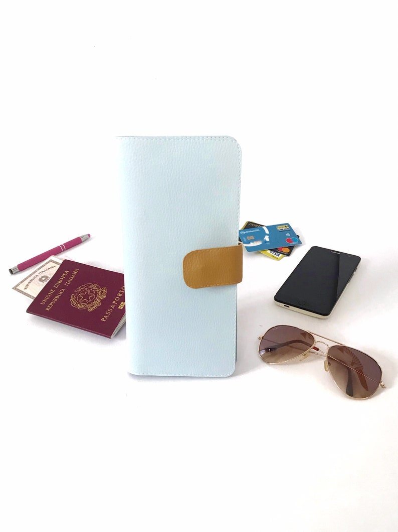 Travel wallet passport holder personalized boarding pass Etsy