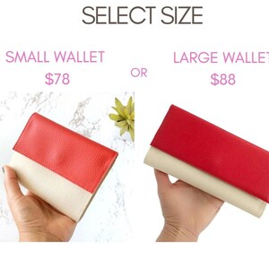 Small wallet organizer, ethical wallet small vegan purse green wallet women coin wallet vegan cruelty free, christmas vegan gifts for her image 10