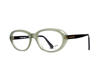 BCBGMAXAZRIA Annalise Green Eyeglasses Frame Women Oval Full  display picture 1