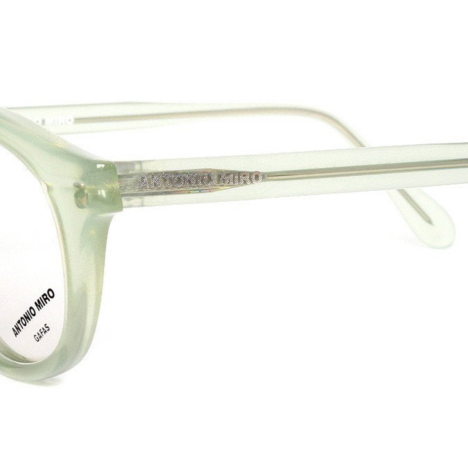 Green Eyeglasses Vintage Transparent Eye Glasses Frames Etsy